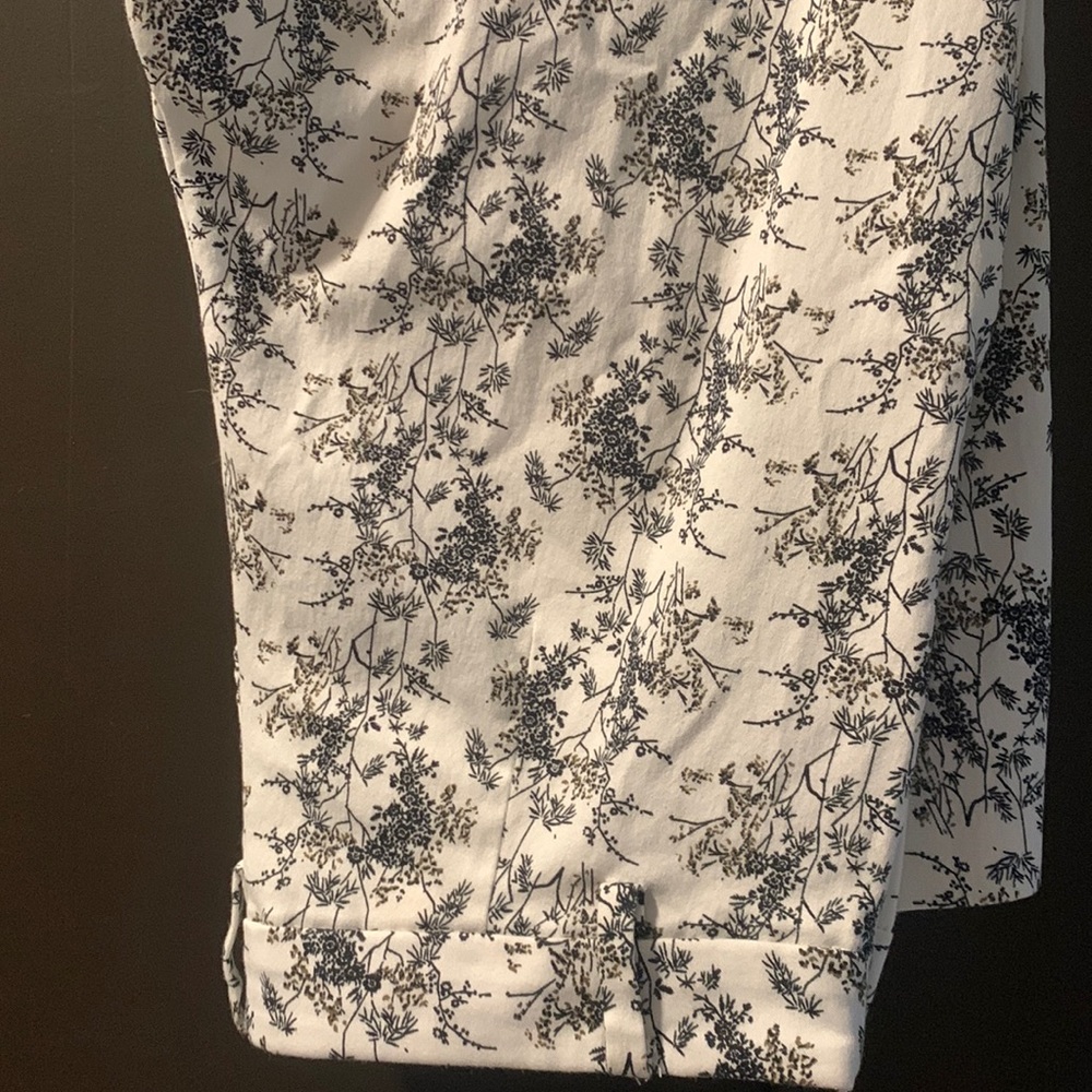 H&M Patterned Pants, cotton/poly blend